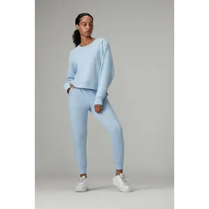 Seamed Cropped Sweatshirt