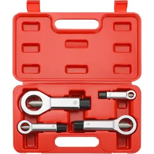 4PCS Professional Nut Splitter Set| Heavy Duty Nut Splitter Breaker Cracker, Remove Broken Damaged and Corroded Nuts with Ease 9-12mm, 12-16mm, 16-22mm, 22-27mm