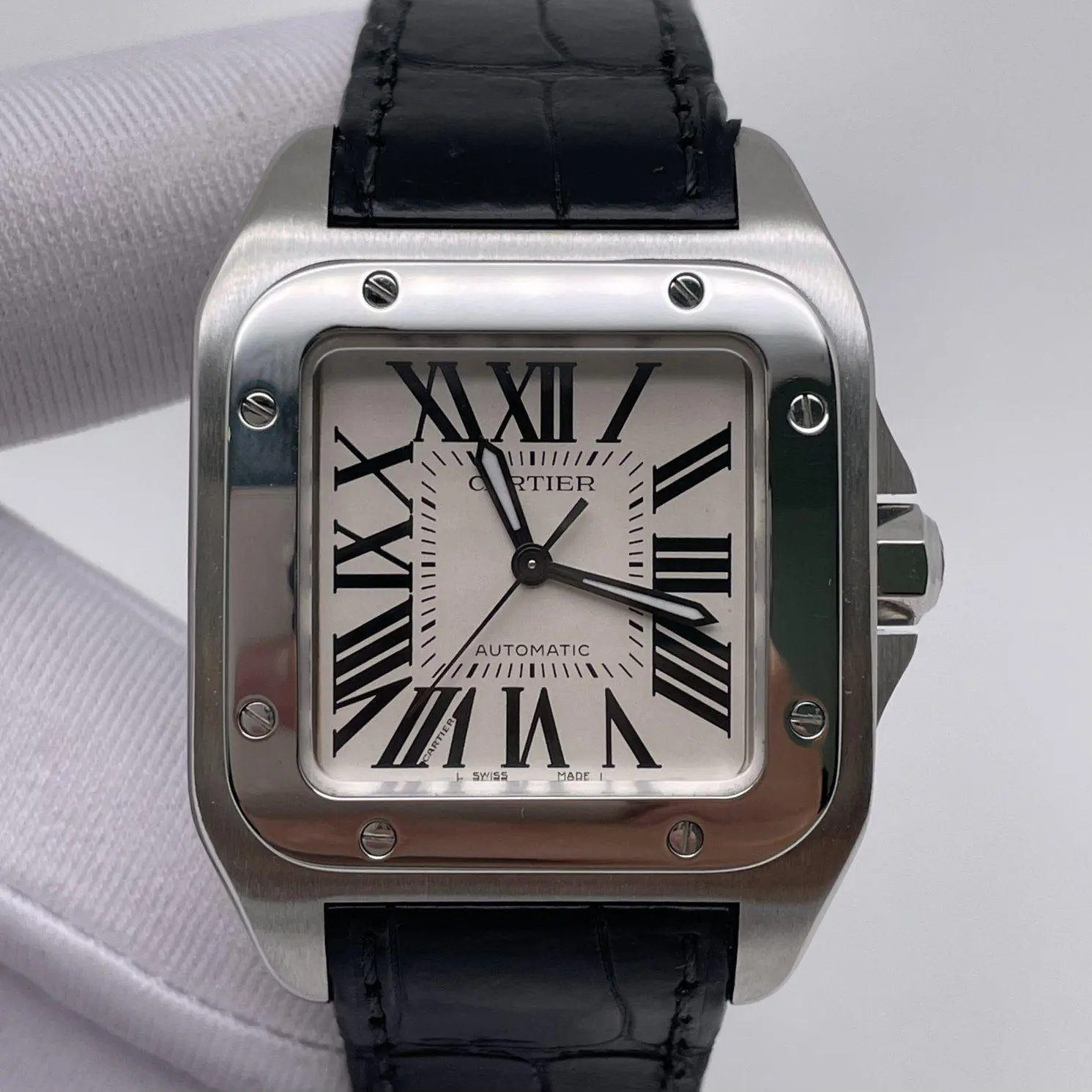 Cartier Santos  Automatic Watch 44.2 x 35.6mm Reference： W20106X8/9174