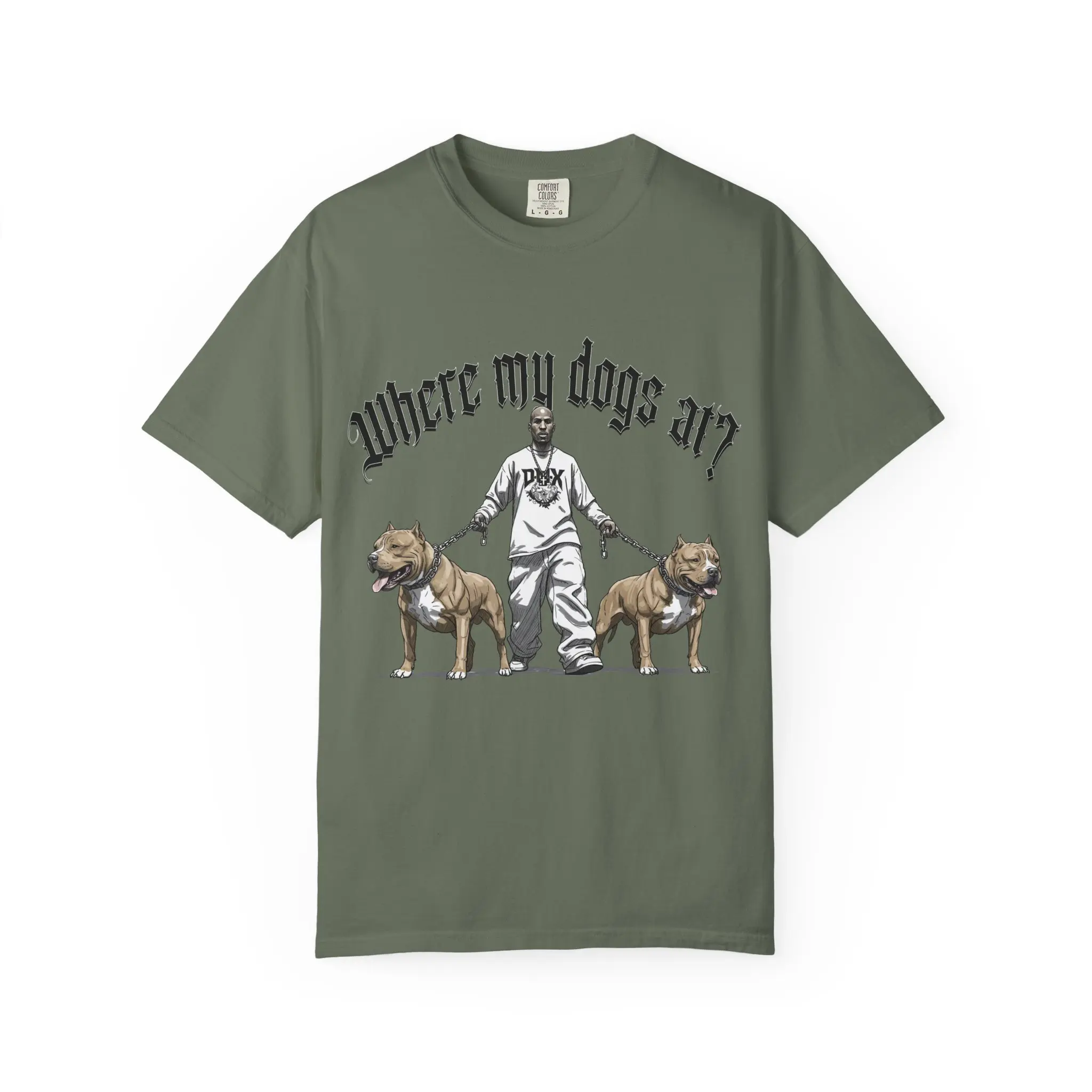 DMX Tribute Graphic T-Shirt Where My Dogs At, Unisex Tee, Streetwear Shirt, Hip Hop Apparel, Urban Clothing