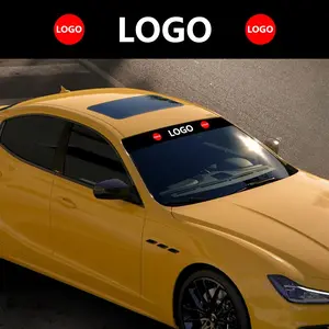 Car Windshield Sticker Set, Waterproof Letter Banner Decal, Fits Bmw Audi Mercedes Honda Ford Lada Nissan Toyota Vehicles