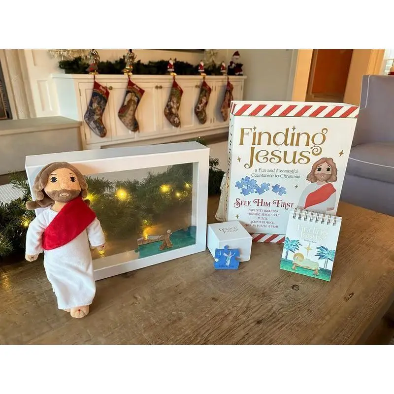 Finding Jesus - Countdown to Christmas Spiritual Guide with Countdown Format and Focus on Finding Jesus for Festive Season