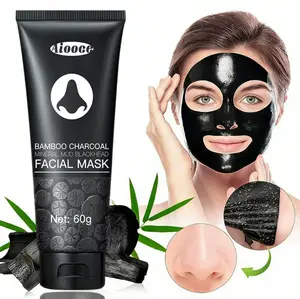 Blackhead Removal Mask — Black Activated Charcoal Peel-Off Mask & Nose Strip — Suitable for All Skin Types