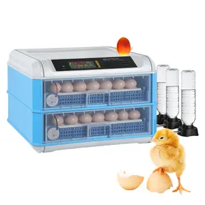 120 Egg Incubators for Hatching Eggs, Large Automatic Egg Incubators with Automatic Egg Turning & Temperature Control, Smart Poultry Hatcher for Chicken Duck Goose Quail Bird
