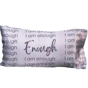 SmZ affirmation satin silk pillowcase King Size