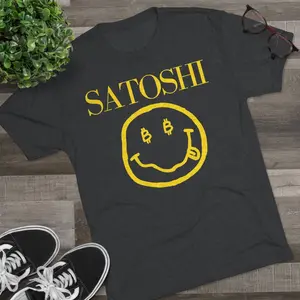 Satoshi Tribute Bitcoin T-Shirt, tik tokshop, tik tok shop, graphic tees for men, graphic tee, Shop,tiktok shop, vintage graphic tees, cheap graphic tees, shirts, Shirts, free shipping