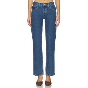 EB Denim Ariel Mid Rise Wedgie Jeans in Manhattan