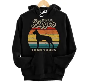 Mine Is Bigger Than Yours Great Dane Great Dane Hoodie, Sweatshirt, T-Shirt