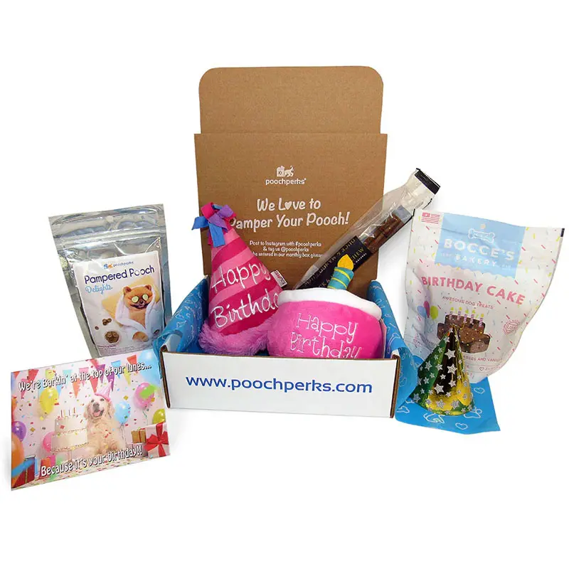 Barkin' Great Happy Birthday Dog Box - Perfect Pet Gift