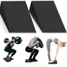 Deep Squat Training Wedge Blocks, Triangular Stability Calf Stretch Balance Trainer, Gym and Yoga Fitness Equipment for Post-Workout Muscle Recovery Exercise