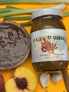 Caribbean Whisky Peach Barbecue Marinade – Sweet & Smoky | Le Bon Goût Organic