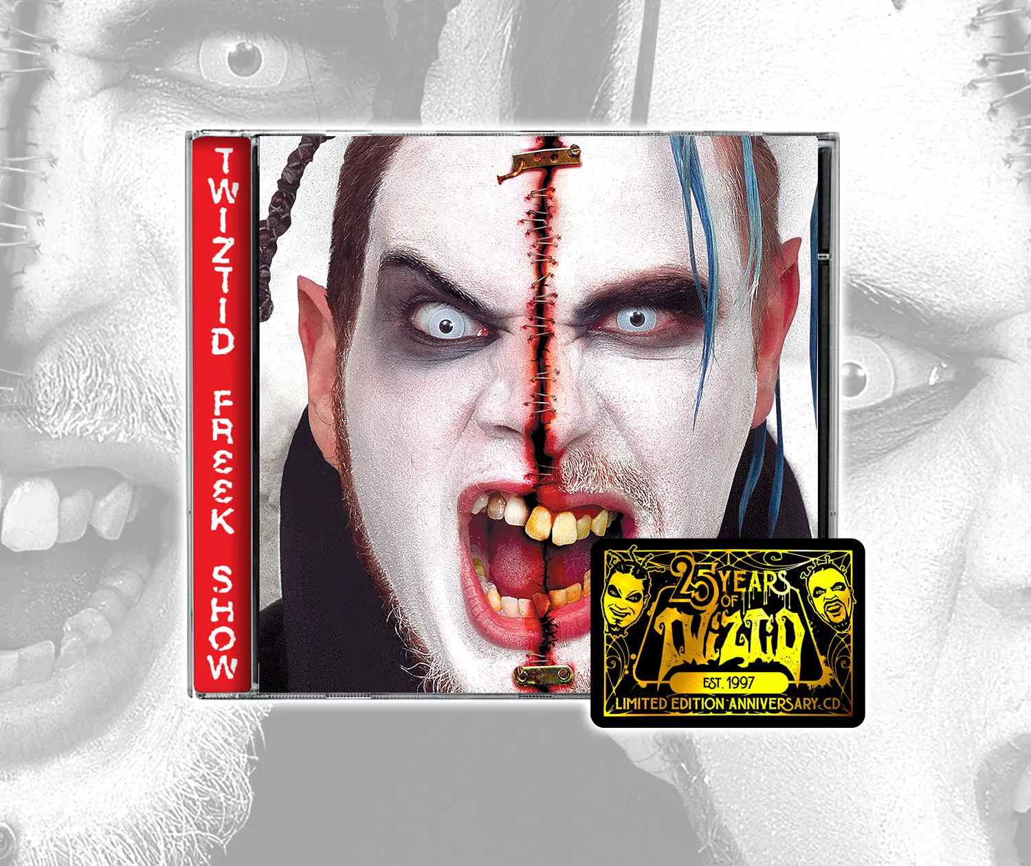 Twiztid "Freek Show" 25 Years of Twiztid Edition CD