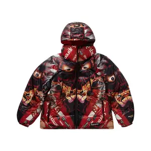 Supreme Men's Reversible Featherweight Down Puffer Jacket Red, from StockX