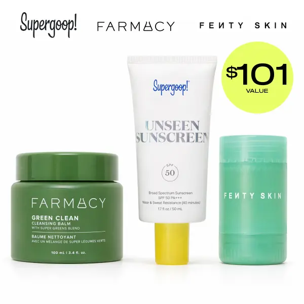FabFitFun Glass Skin Set ($101 Value!) | Supergoop, Pharmacy, Fenty Skin | Cleansing Balm, Sunscreen, Lip Mask FabFitFun Glass Skin Set ($101 Value!) | Supergoop, Pharmacy, Fenty Skin | Cleansing Balm, Sunscreen, Lip Mask