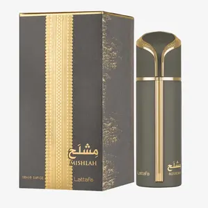 Lattafa Mishlah 100ml EDP - Men's Bold Elegant Fragrance, Spicy Woody, Citrus Amber Scent Eau de Parfum (Single Item)