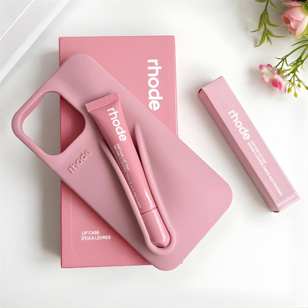 Built In Lip Balm Slot Phone Case for IP 17/16/15/14/13/12/11 Pro Max Camera Protection