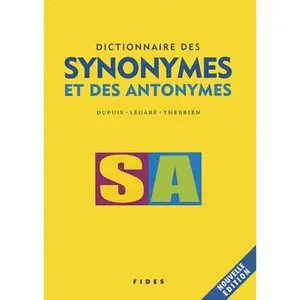 USED-dictionnaires des synonymes et des antonymes by Therrien m (Paperback)