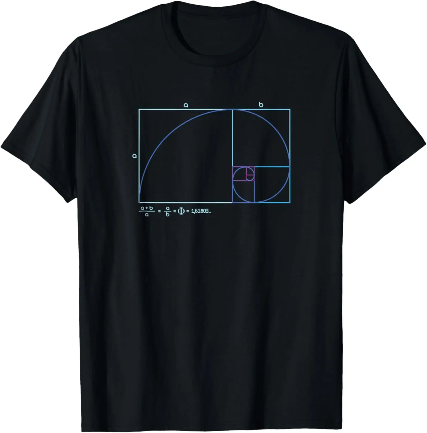 Fibonacci Golden Ratio T-Shirt