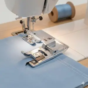 Premium Home Sewing Machine Presser Feet Kit: Single/Double Pack, Edge Finishing & Overlock Feet, Non-Slip Design, Precision Stitching Tools, Multi-Stitch & Hemmer Feet, Professional Upgrade Accessories.
