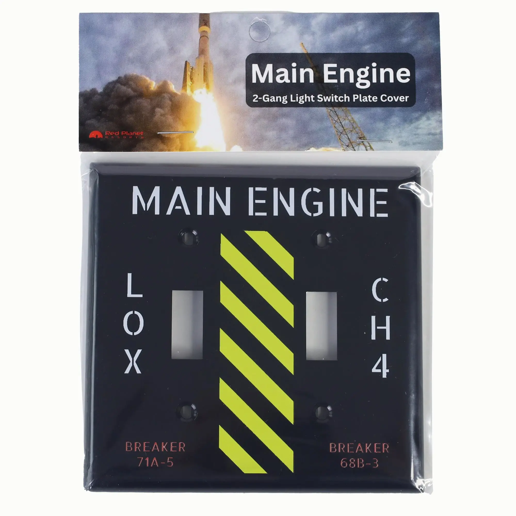 Main Engine Light Plastic Switch Plate