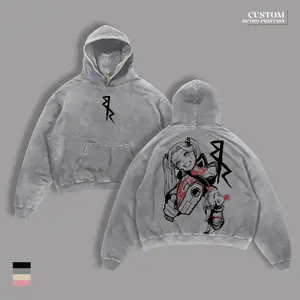 Cyberpunk Edgerunners T-Shirt & Hoodie – Vintage Washed Oversized Anime Graphic Tee, Retro Manga Panel Inspired Artwork, Cult Dark Aesthetic Streetwear, Unisex Heavy Cotton Anime Merch