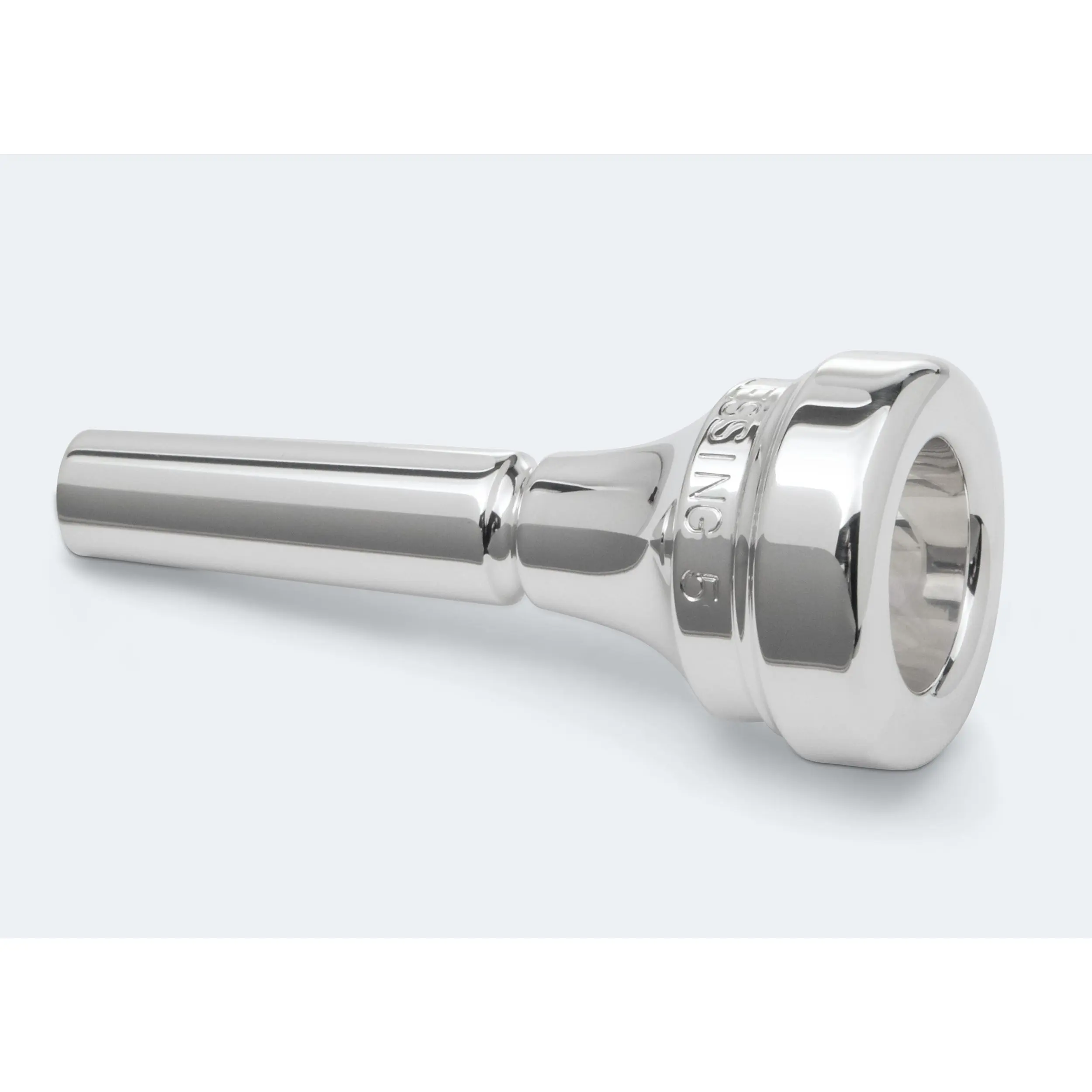 Blessing Mellophone Mouthpiece, 5, Silver-Plated Blessing Mellophone Mouthpiece, 5, Silver-Plated
