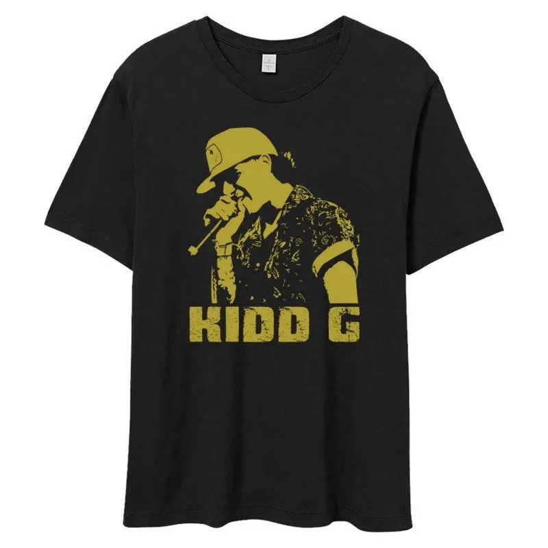 Kidd G Merch Kidd G Singer Illustration T Shirt, Retro Music Tour, 2025 Music Tour