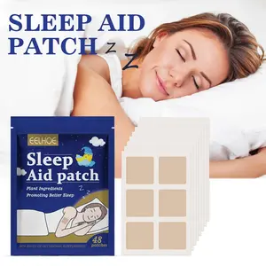 Sleep Patch for Comfortable Sleep, Relieves Body Pain, Improves Night Sleep, No Melatonin, Suitable for Travel & Daily Use, Sleep Aid