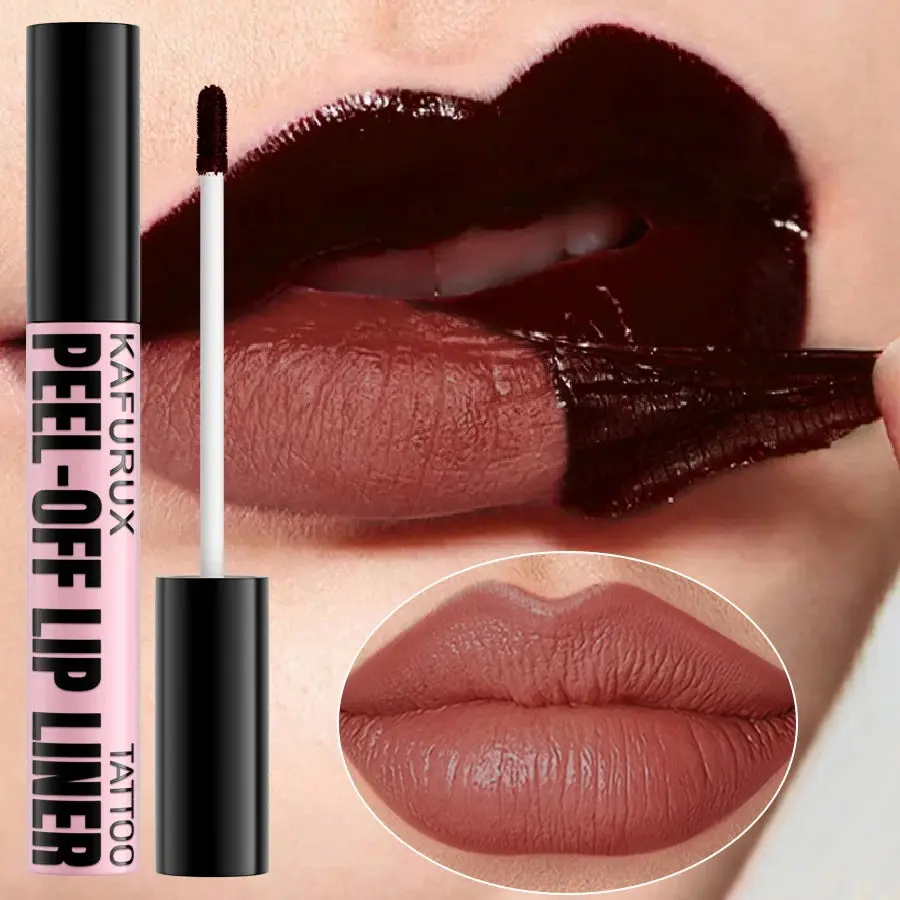 7 Colors Peel Off Lip Stain Reveal Long Lasting Waterproof Pink Lip