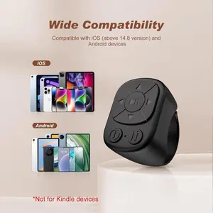 Page Turner Ring Remote Control for Kindle & iPad with Storage Bag