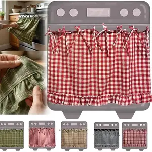 Handmade Oven Apron With Tie-Dye Design and Heat-Resistant Protection, Rustic Kitchen Decor Accessory for Everyday Use