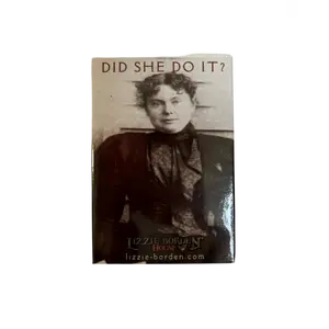 Official Lizzie Borden House "Did She Do It" Decorative Magnet