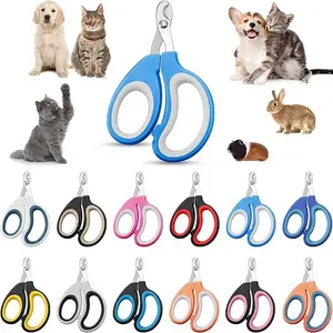 Small pet cat nail clippers, special dog nail clippers, kitten clippers cat scissors, cute pet nail clipper supplies pet clipper