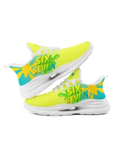Women’s 67 SixSeven Print Sneaker, Teenager‘s Breathable Comfortable Trainers, PLUS SIZE, Wide Fit Sneakers, Graphic Print Sneakers, Suitable for Students and Teenagers everyday wear.