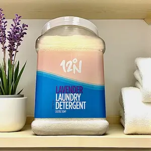 12°N All Natural Lavender Laundry Detergent US Castile Soap Formula for Natural Cleaning Needs