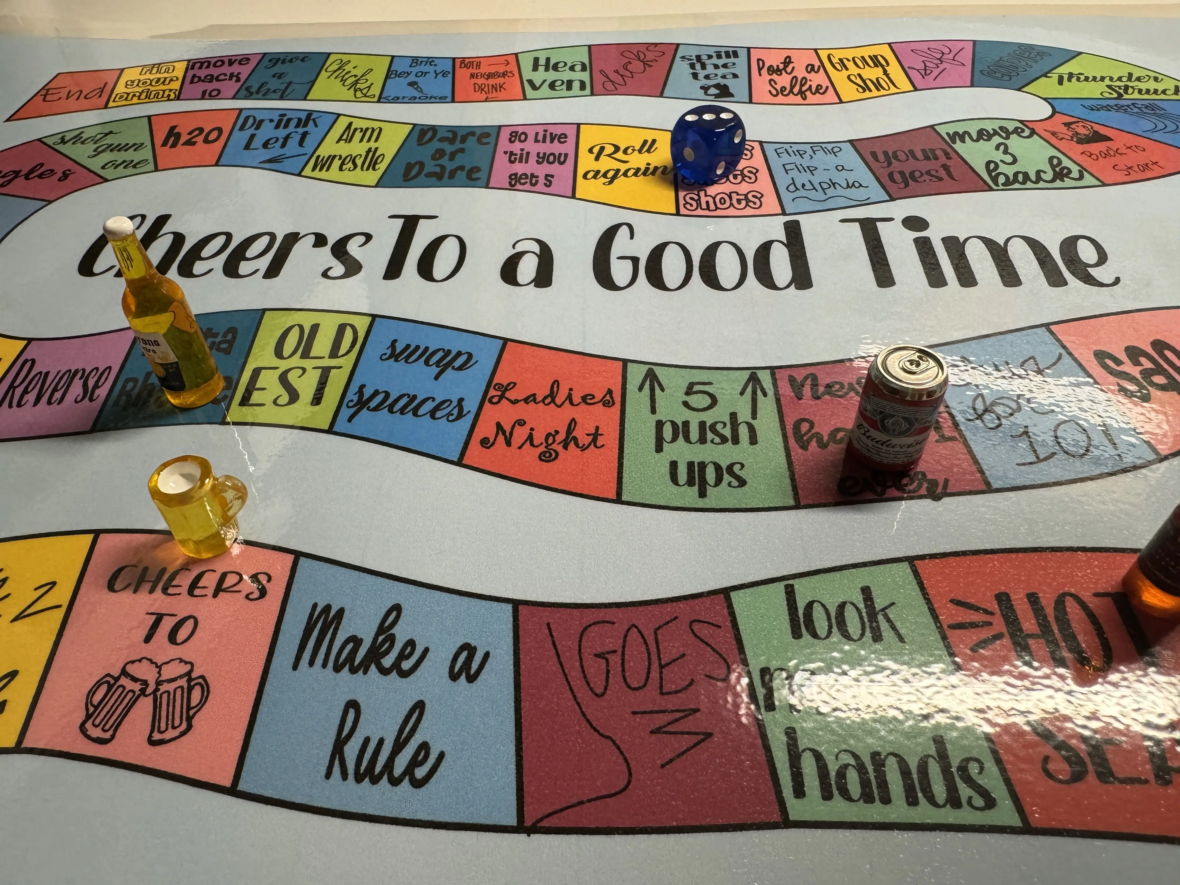 Good Time Drinking Game by CheersTo Games Party Board Game