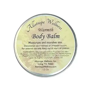 Warmth Spice Scent Body Balm - Natural Scented Blend Moisturizer with Lavender Eucalyptus Peppermint Olive Oil for Intense Moisture & Nourishment - Cosmetic