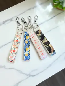 Key Fob Wristlet - Cute & Secure Nylon Webbing for Car & House Keys - Handmade with Premium Hardware - Perfect for Gifting or Self-Treating
