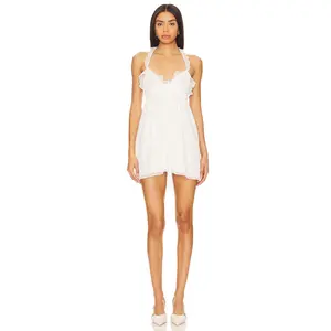 MORE TO COME Tinslay Mini Dress in White