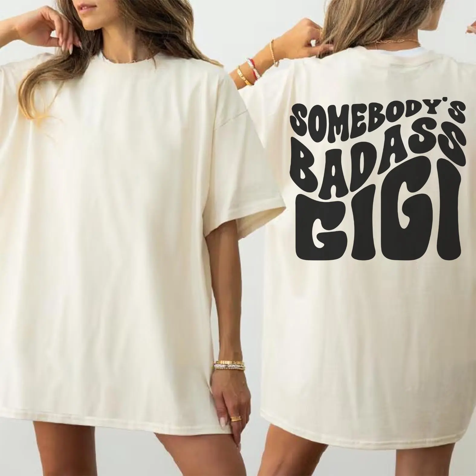 Comfort Colors Somebody’s Badass Gigi Shirt, Funny Grandma Shirt, Mother’s Day Shirt, Gift for Gigi