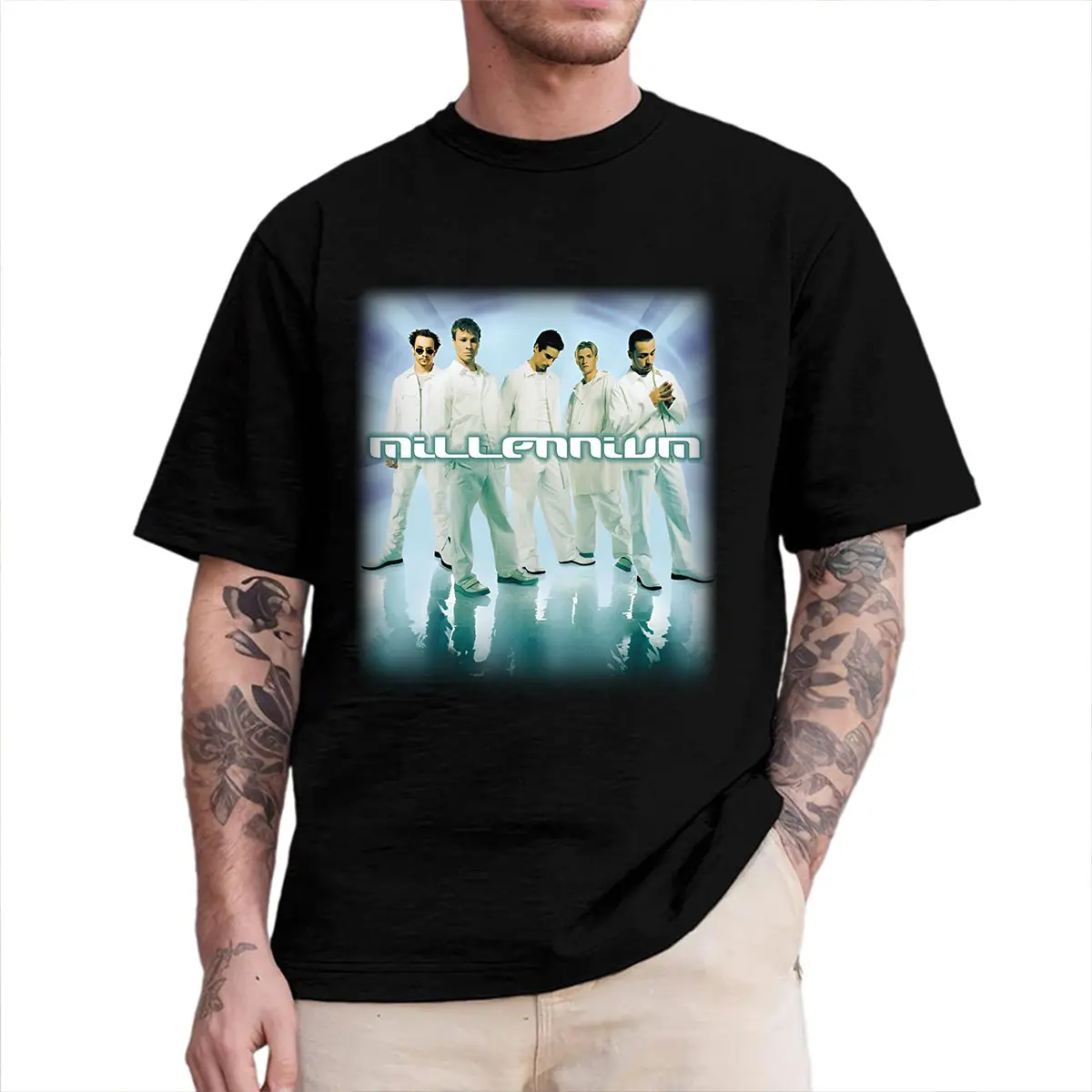 Backstreet Boy Millennium Shirt, 90s Boy Band Tee, Vintage BSB 