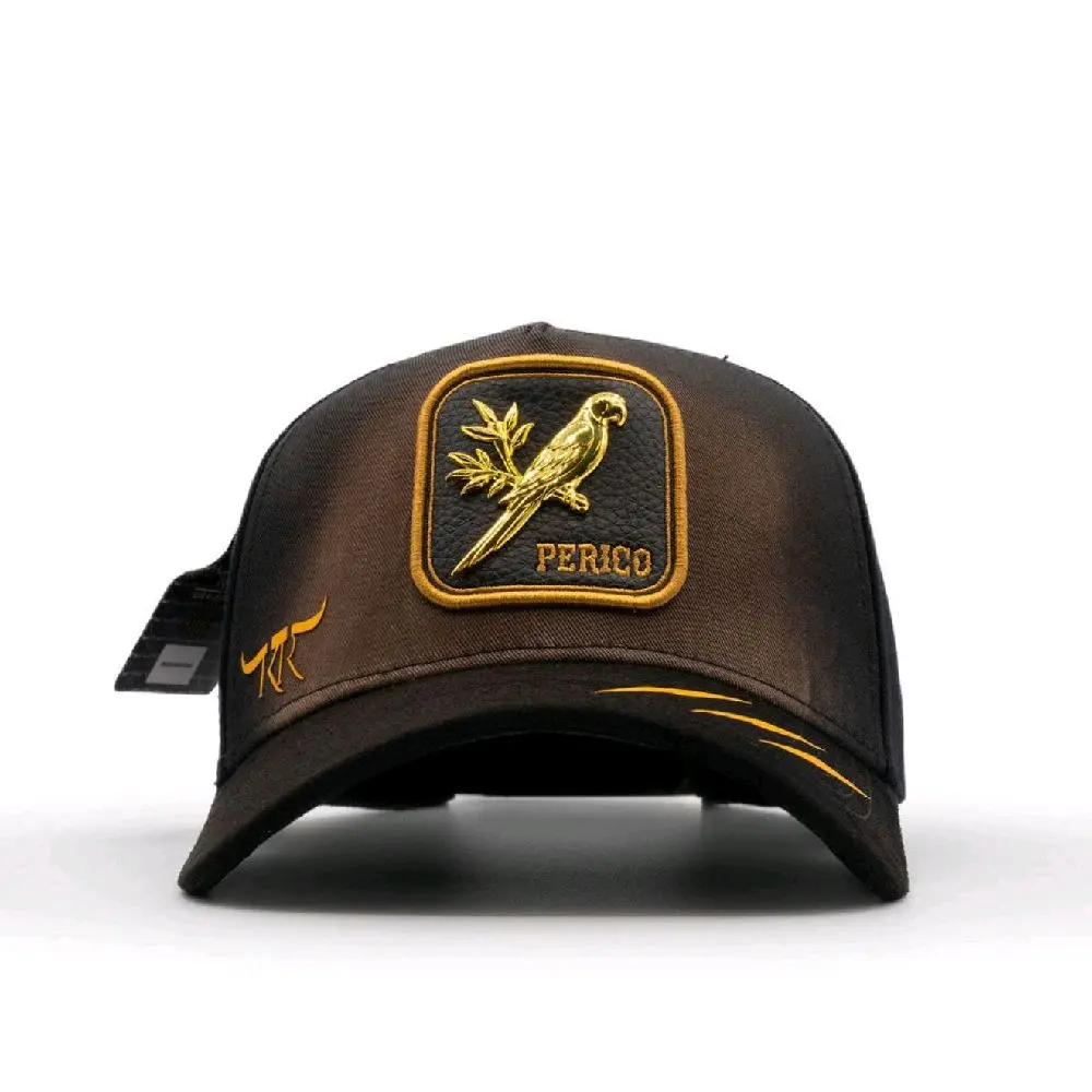 Men's THE KING RANCH Fitted Perico Gold Hat - 2 Colors, Unisex Fit, Everyday Casual Fashion Accessory