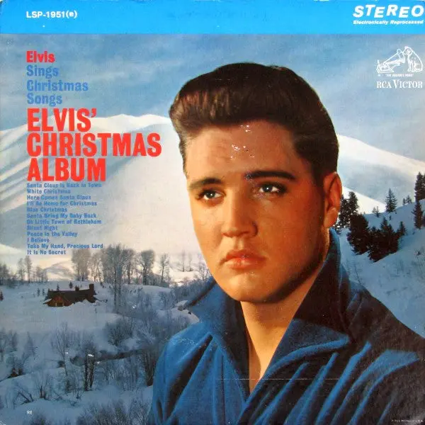 Presley, Elvis - Elvis' Christmas Album (1964, RCA Victor) VG+/VG+
