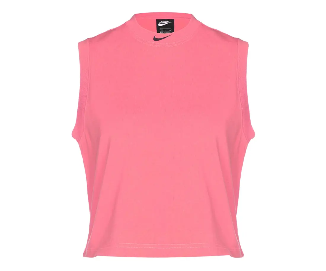 Women's Nike Plus Wash Tank Top - Basic Plain Solid Round Neck Sleeveless Casual Clothes