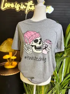#Twistedwig Skull T-shirt