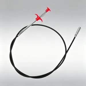 2026 New 78 Inch Heavy Duty Drain Snake, Flexible Drain Clog Remover Tool, Extra Long Grabber Claw Stick for Hair Removal, Anti-Rust Drain Auger for Sink Bathroom Tub Toilet