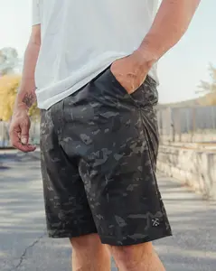 Hybrid Shorts - Black Camo