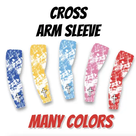 Cross Arm Sleeve Baseball Football Basketball