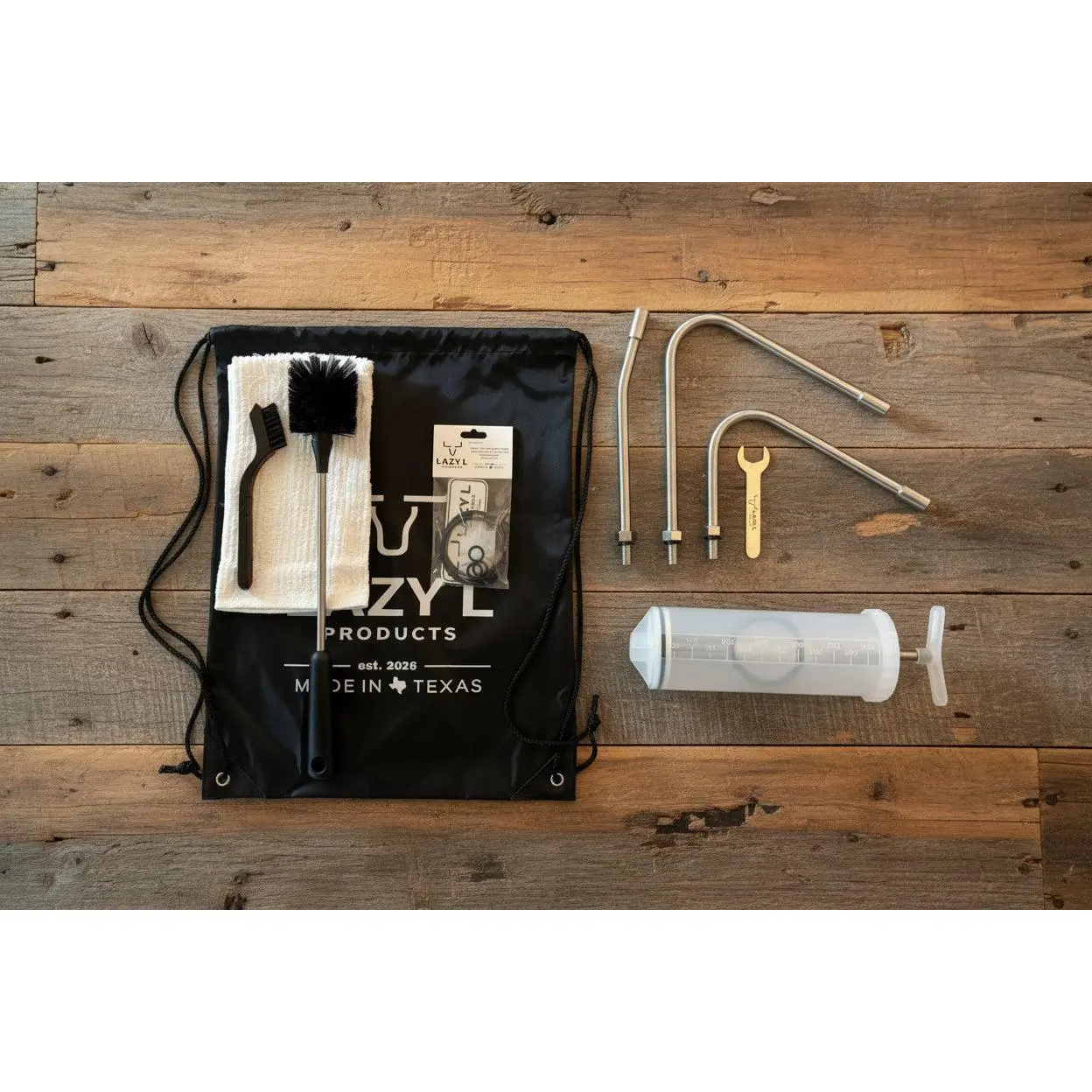 The Texas Drench System with One Upgraded 600cc Labelvage Drench Gun