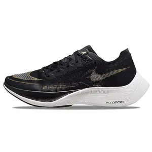 Nike ZoomX Vaporfly Next% 2 Men's Black Gold Lightweight Cushioned Anti-Slip Low-Top Marathon Racing Running Shoes Trending Shoes, House White Official Shoes to Get / Maison Mihara